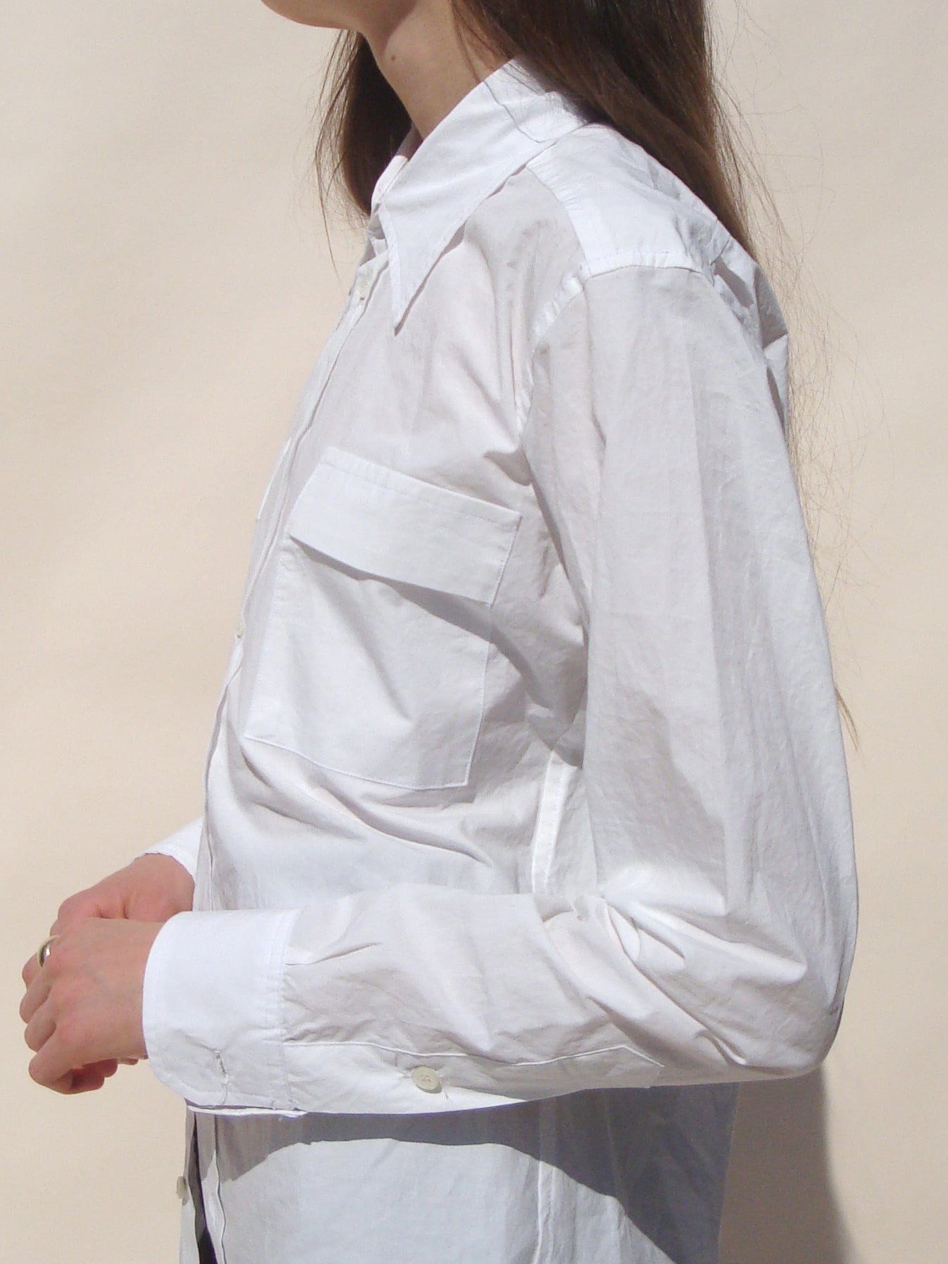 Court Button Down Shirt - Salt Washed Poplin
