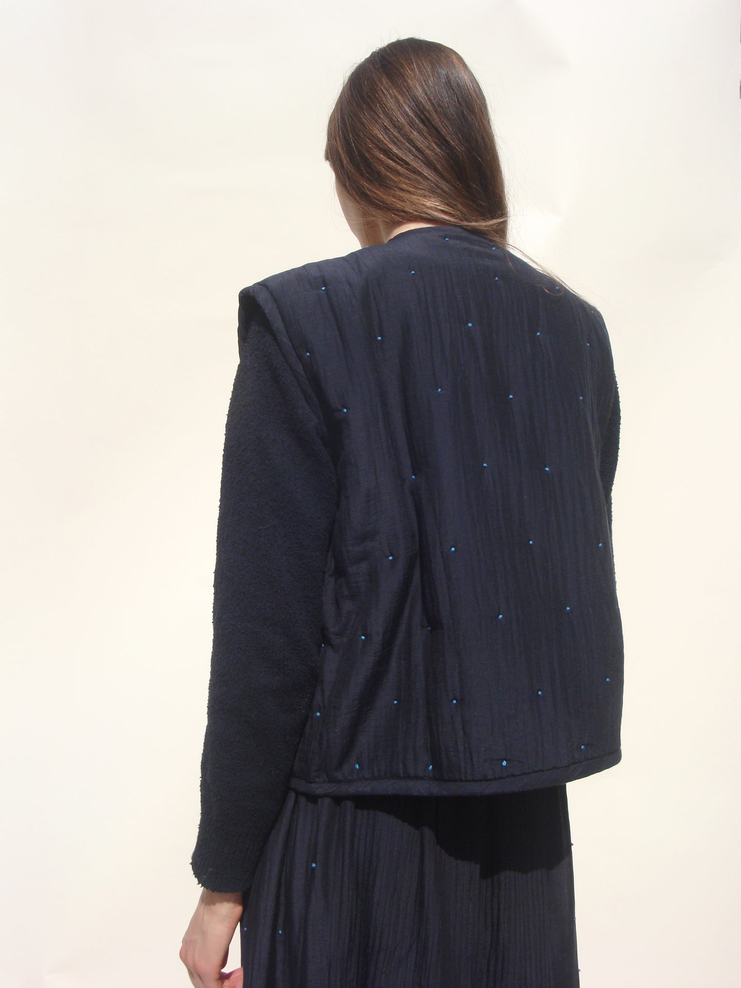 Nopa Quilted Vest - Noir
