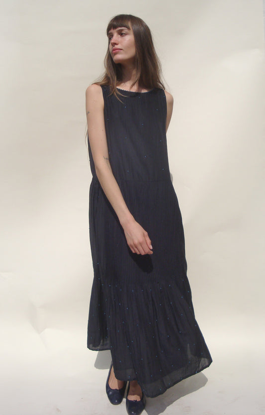 Ida Pintuck Dress - Noir