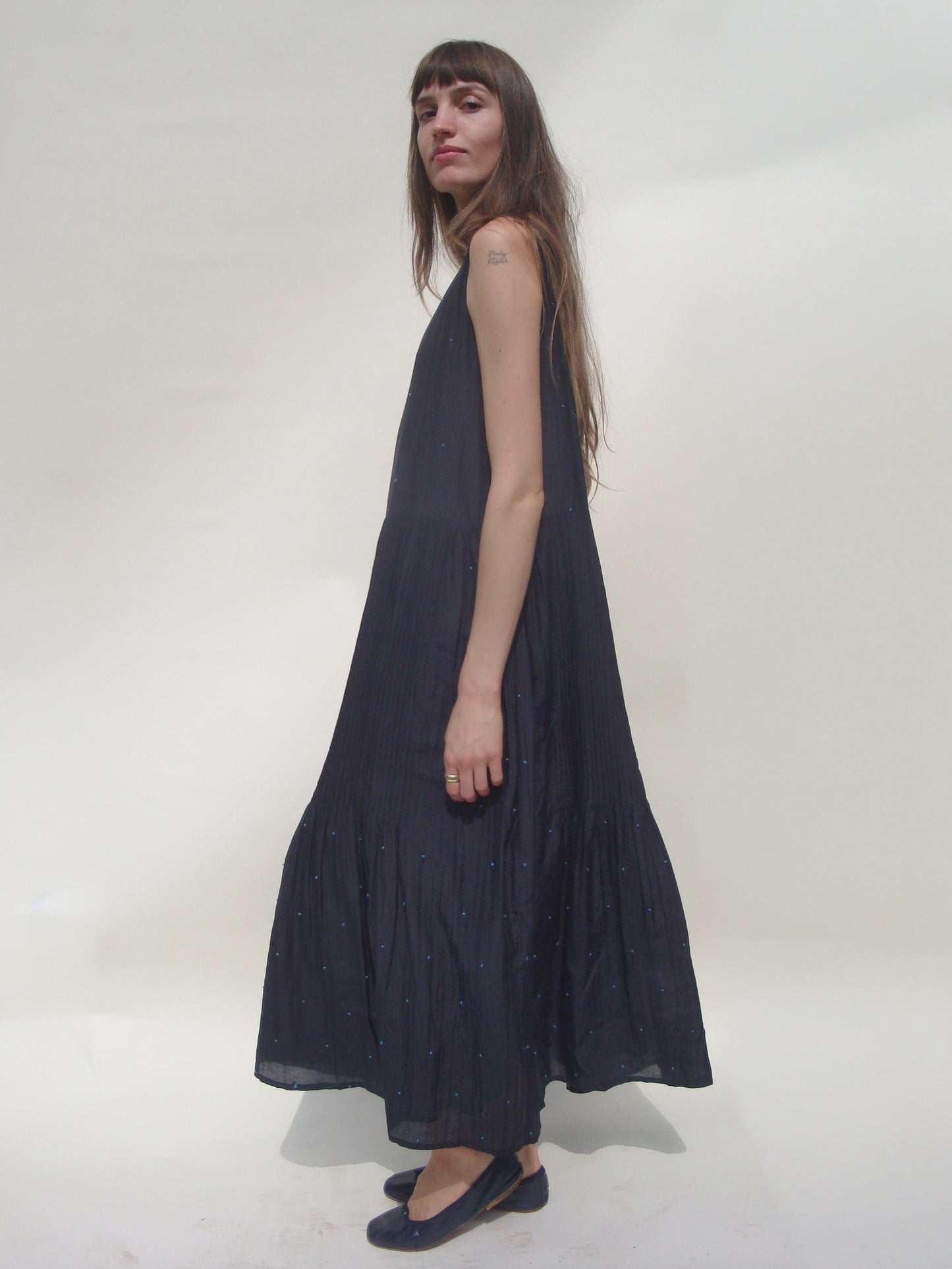 Ida Pintuck Dress - Noir