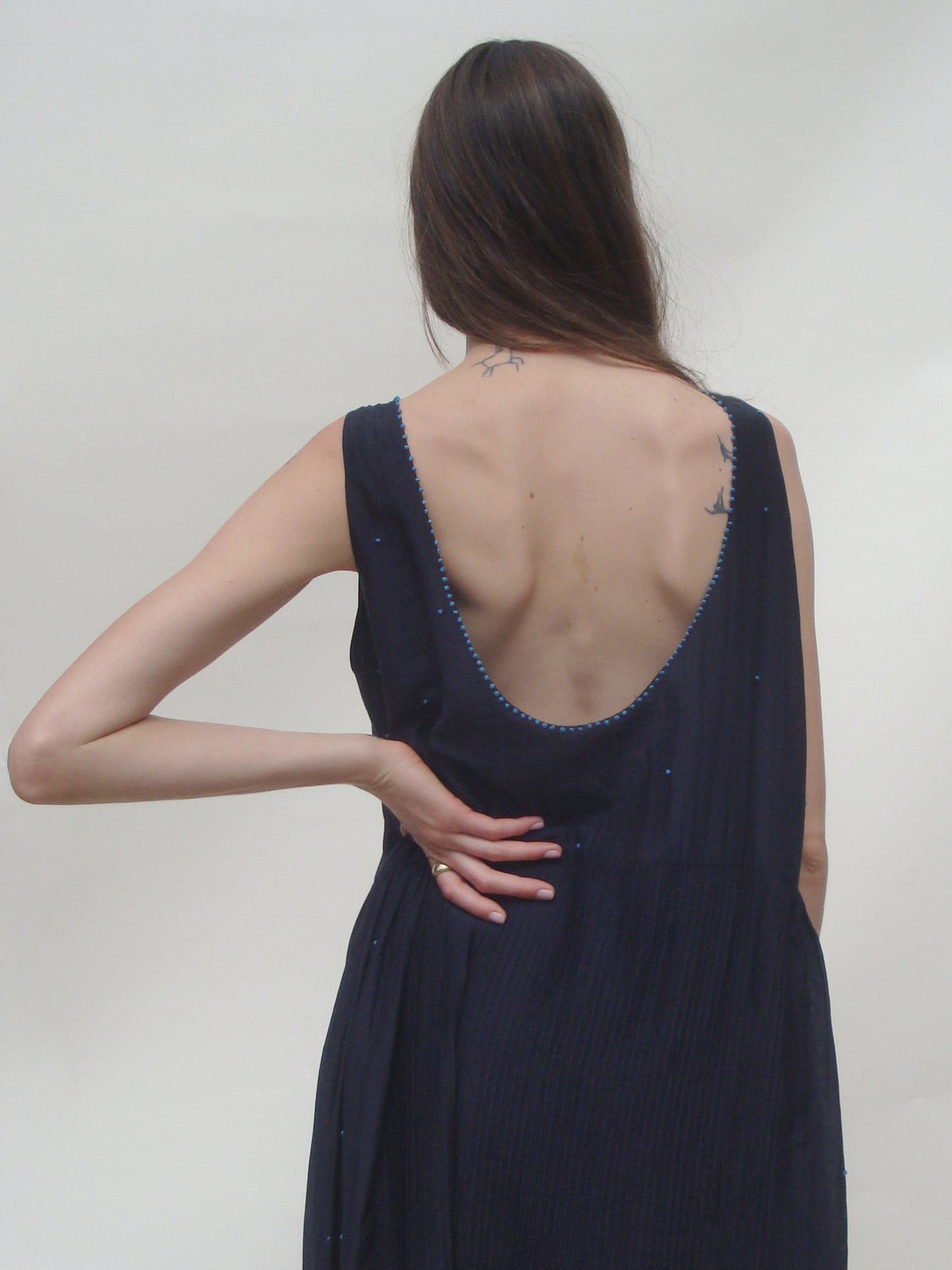 Ida Pintuck Dress - Noir