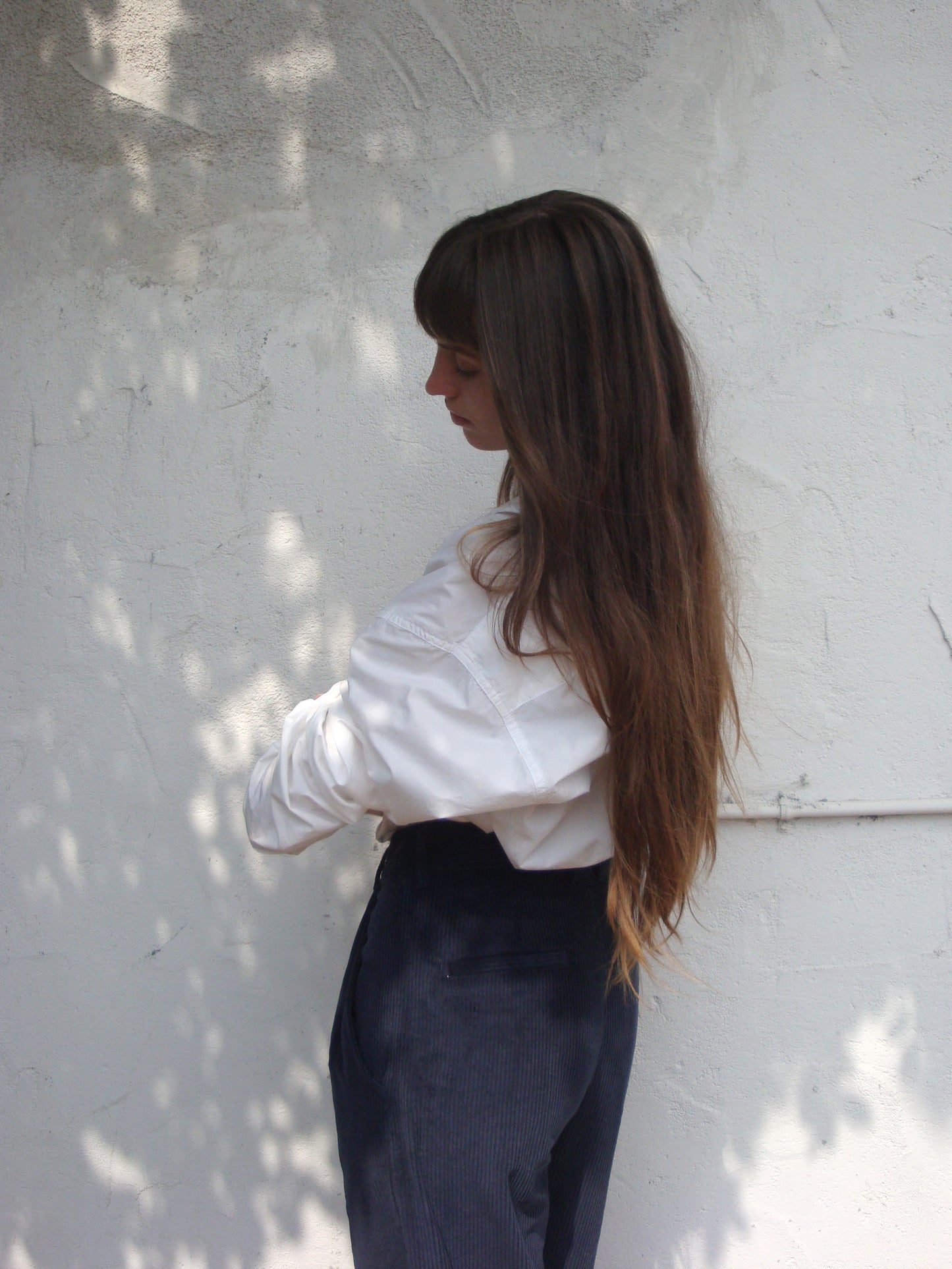 Tati Trouser - Navy Corduroy