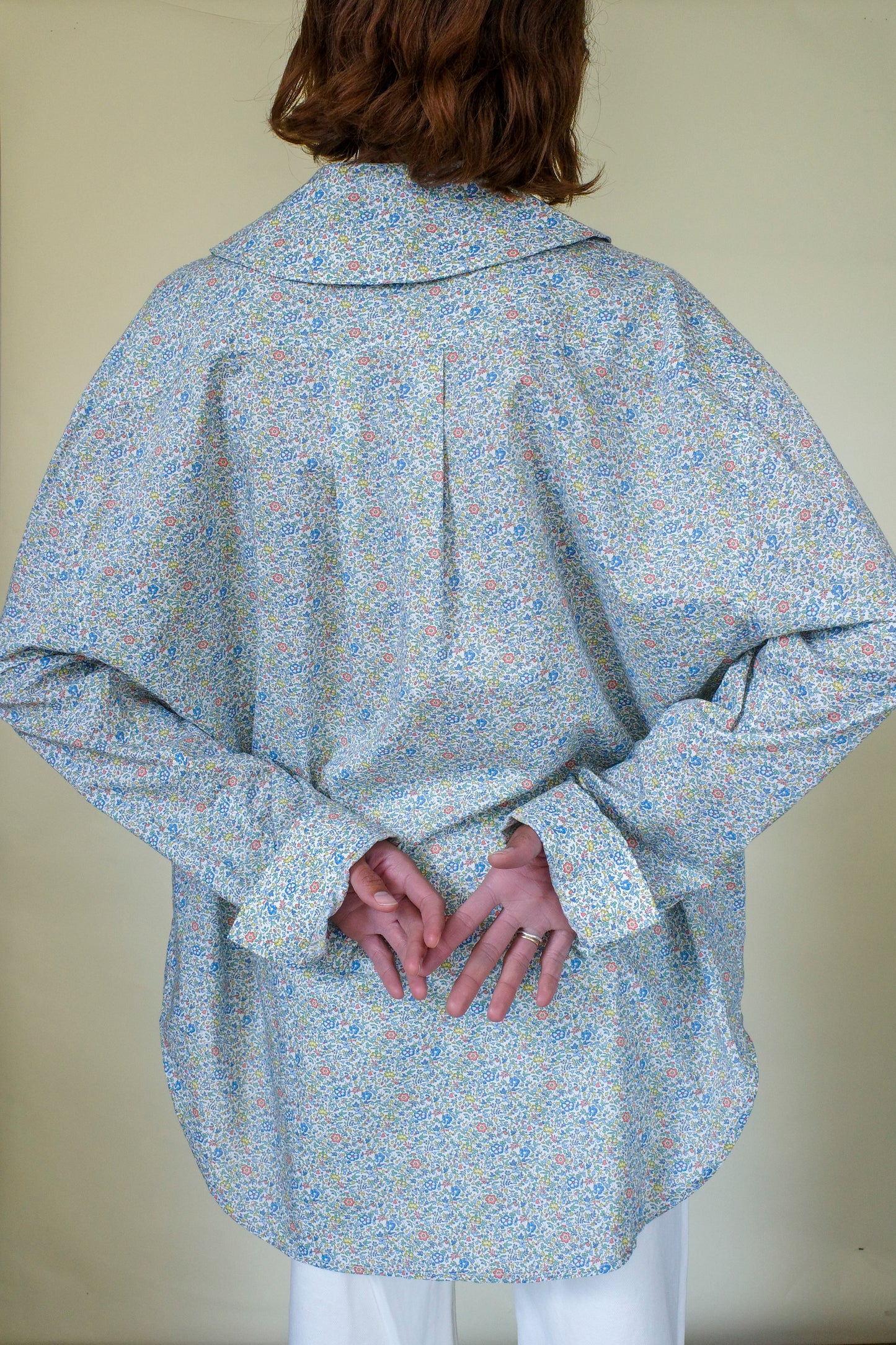 Hollis Oversized Shirt - Pastel Katie & Millie Floral