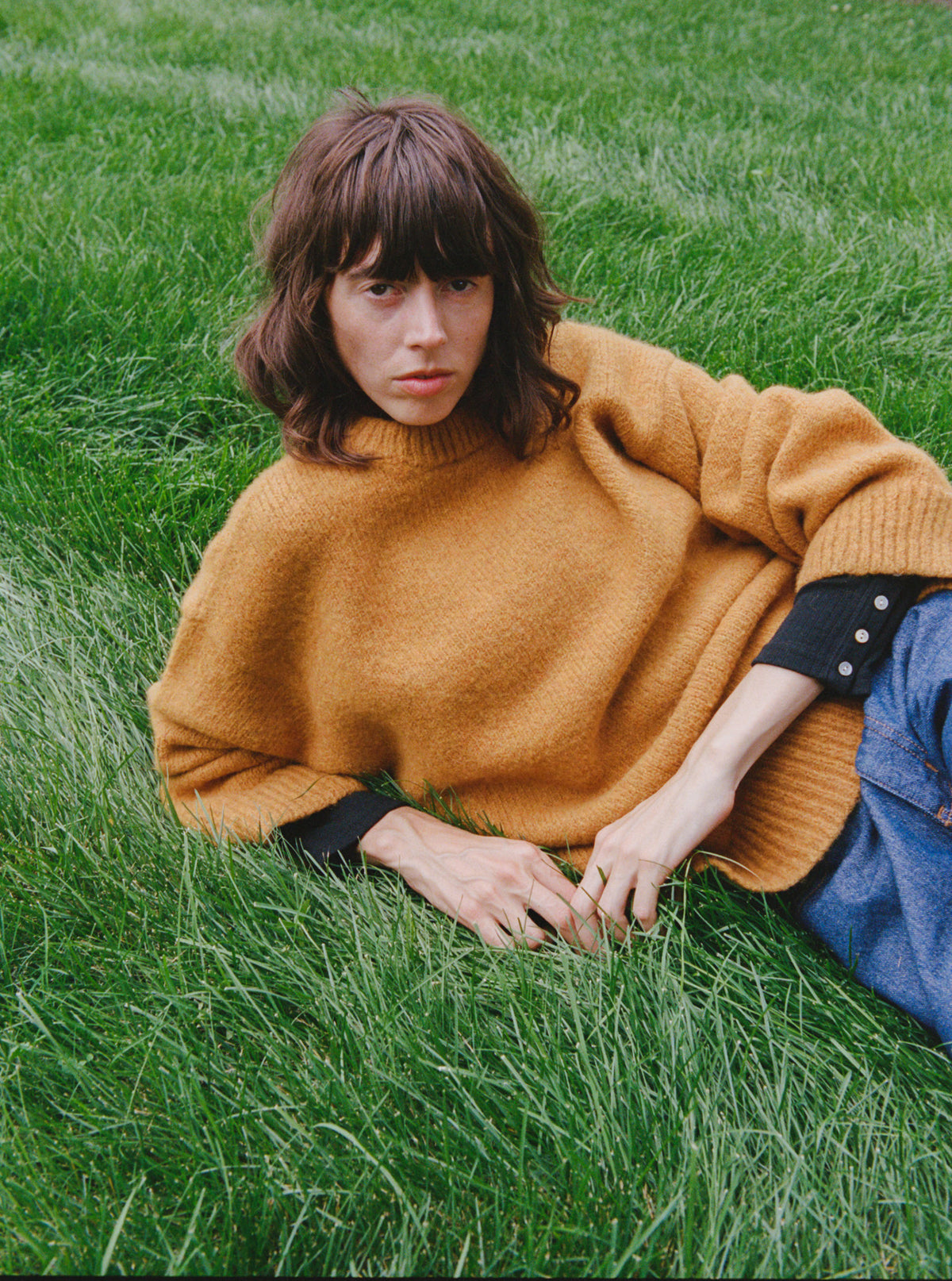 Oslo Boxy Crew - Mustard