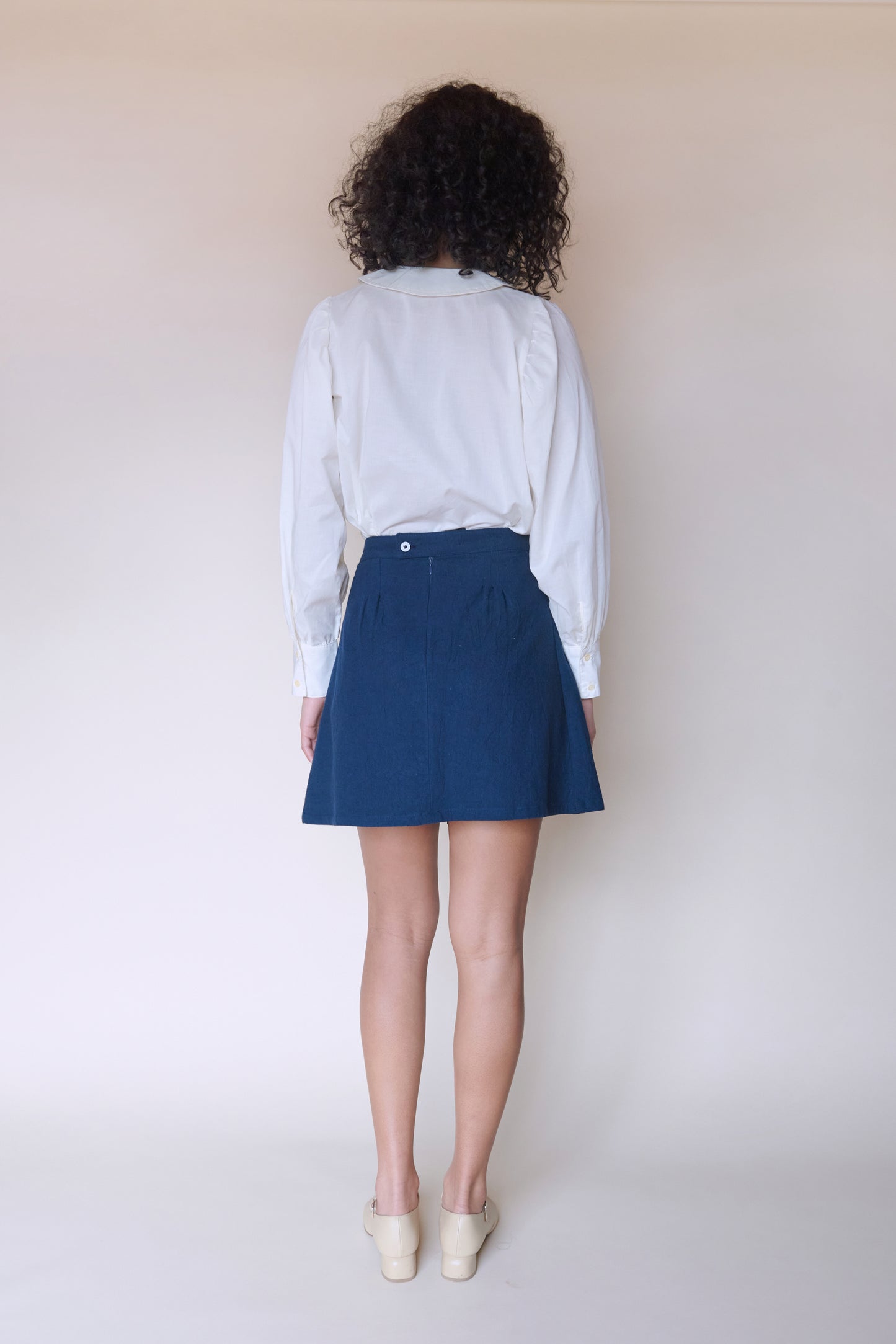 Leon Mini Skirt - Navy