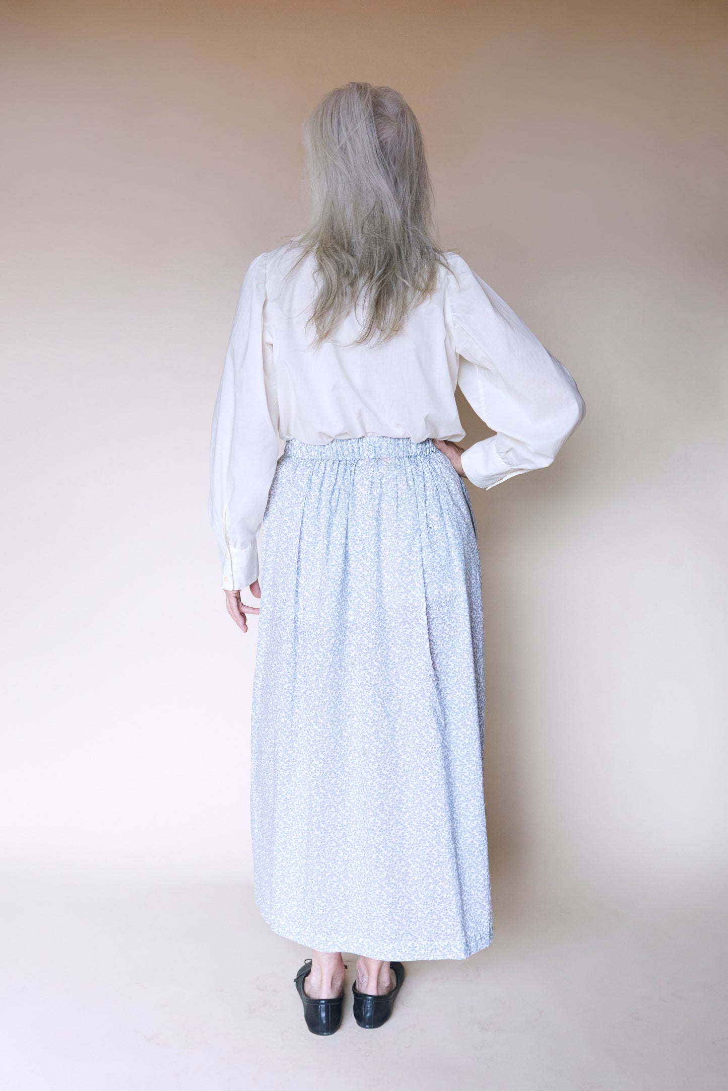 Evan Maxi Skirt - Lino Floral
