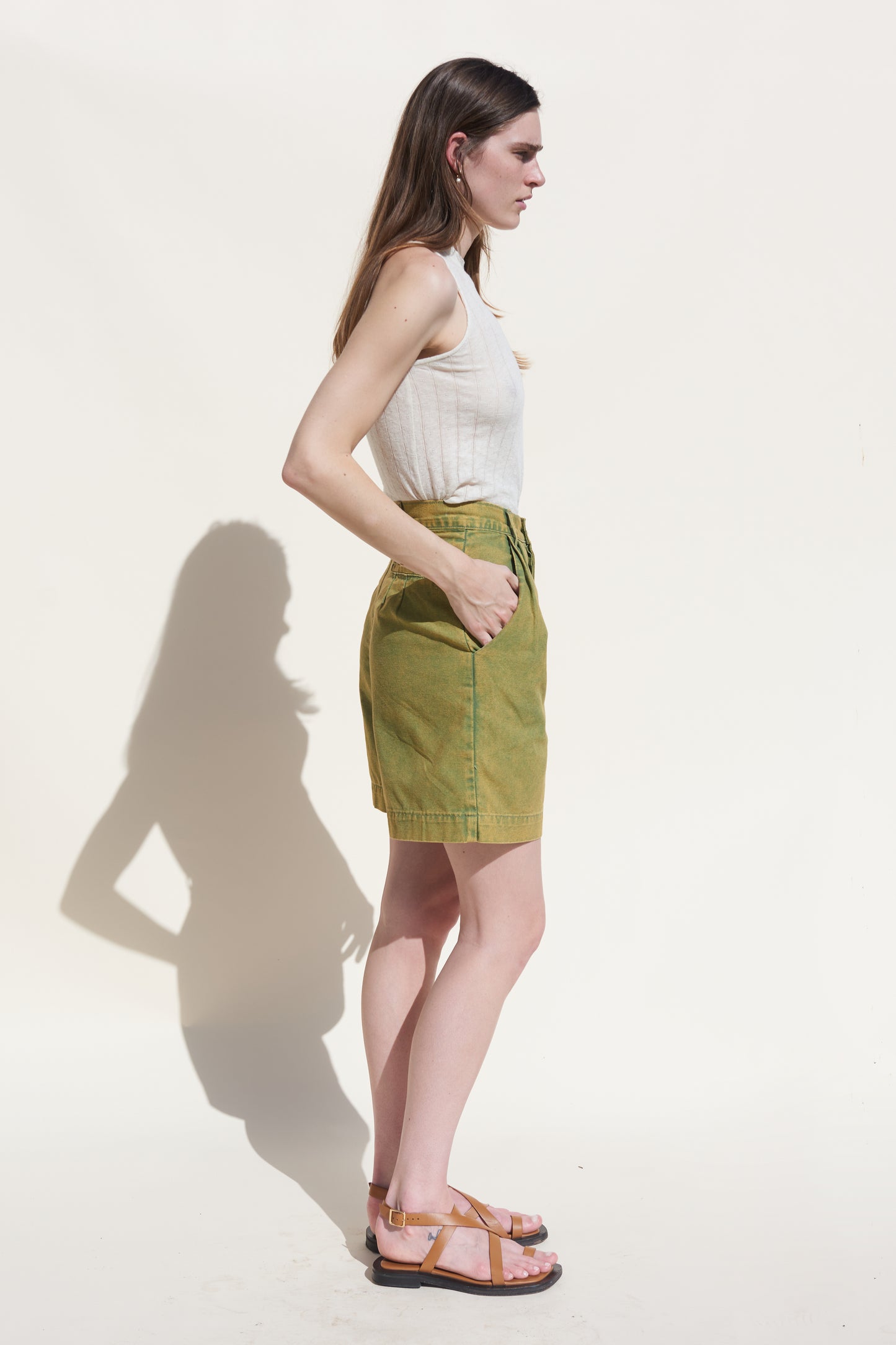 Thea Short - Chartreuse