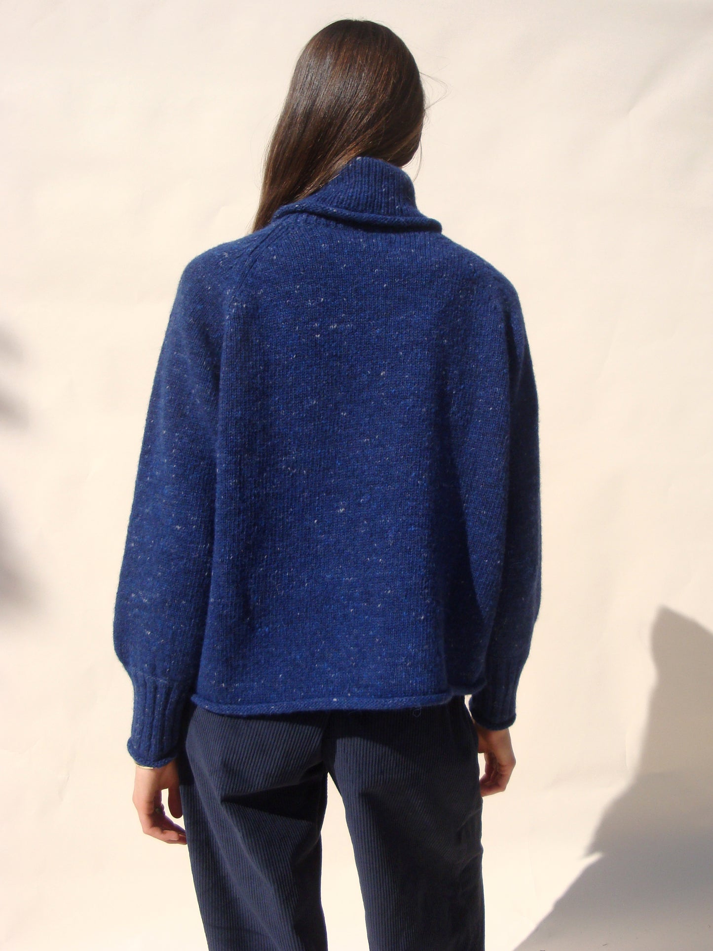 Noor Turtleneck - Cobalt