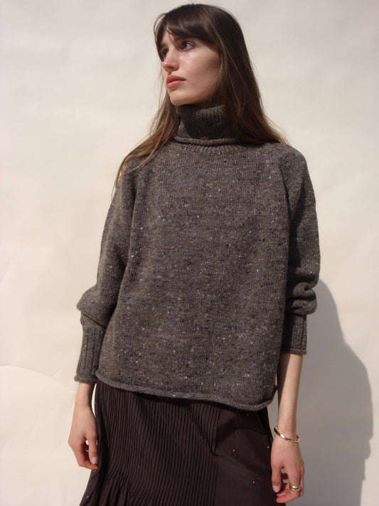 Noor Turtleneck - Mushroom