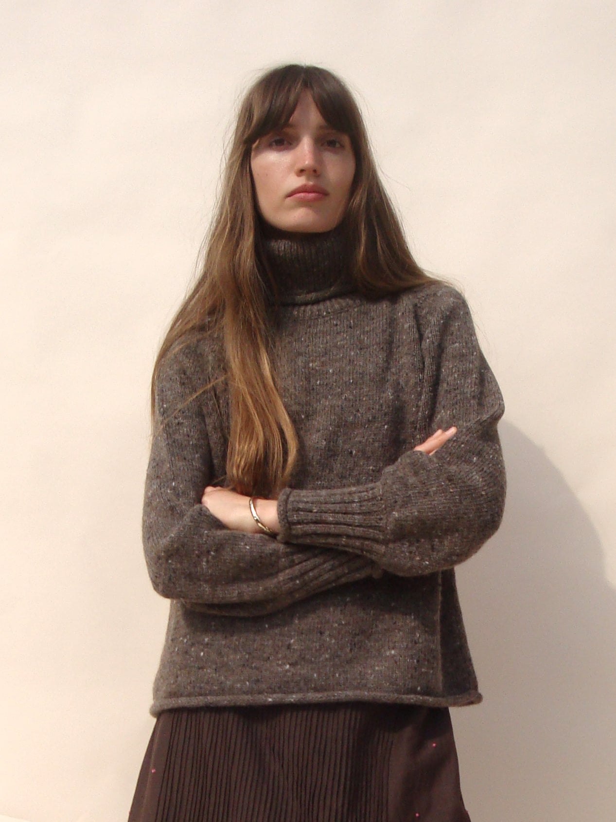 Noor Turtleneck - Mushroom