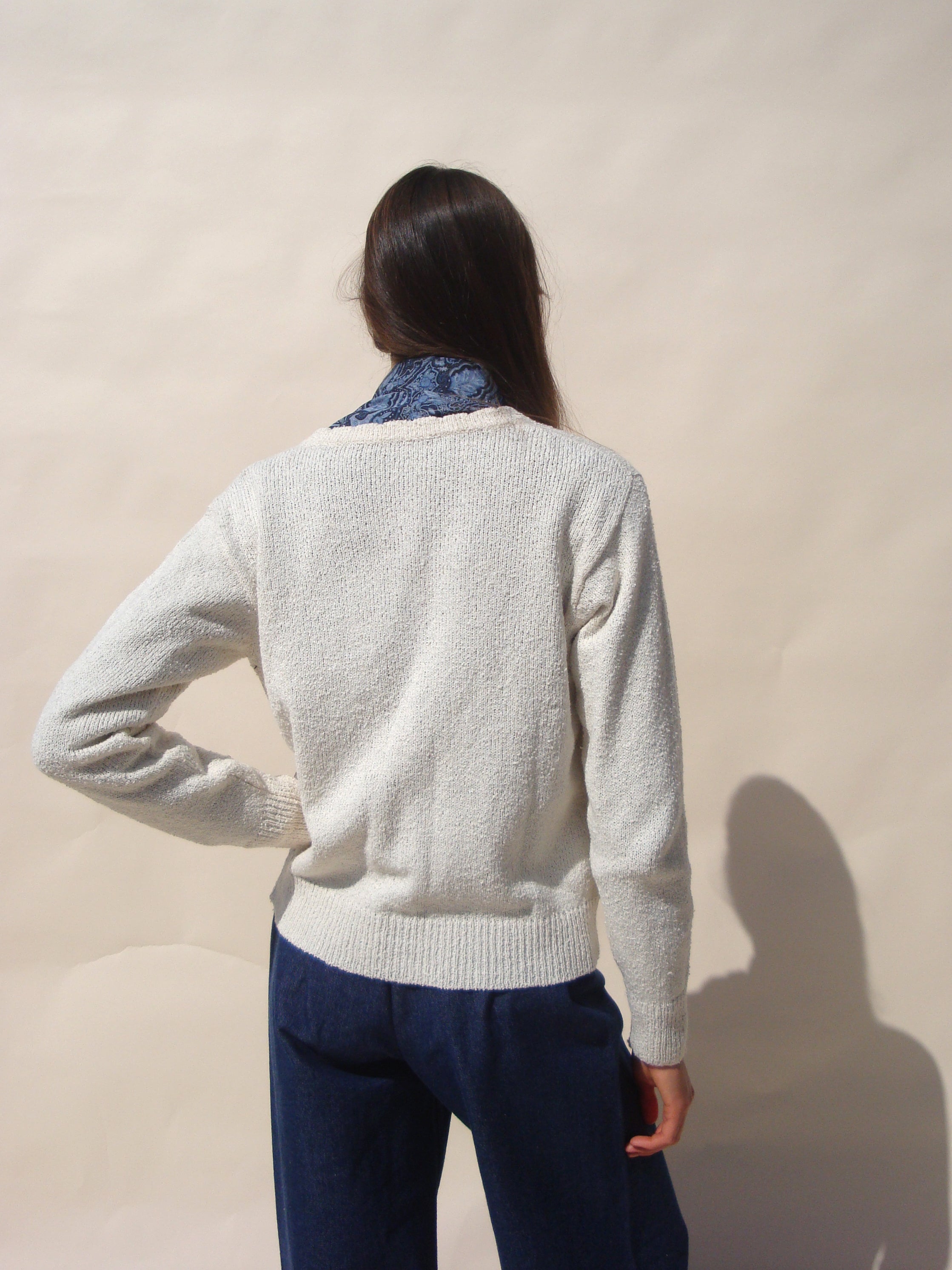 Piste Cardigan - Cream – Emma Rothkopf