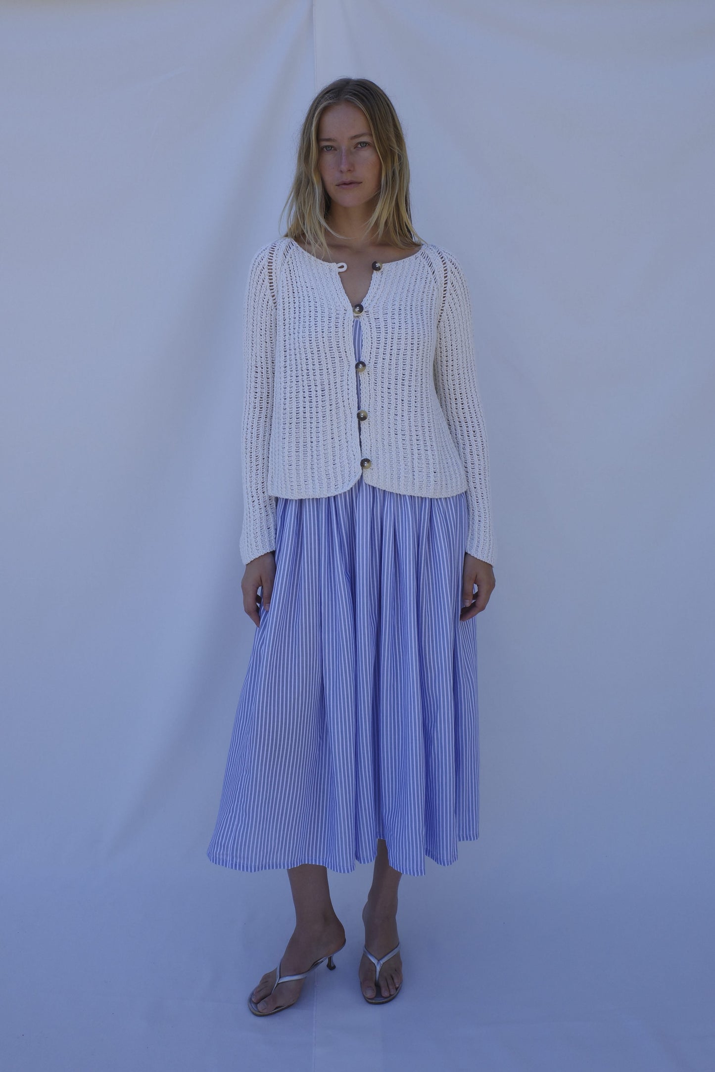 Cleo Cardigan - Salt