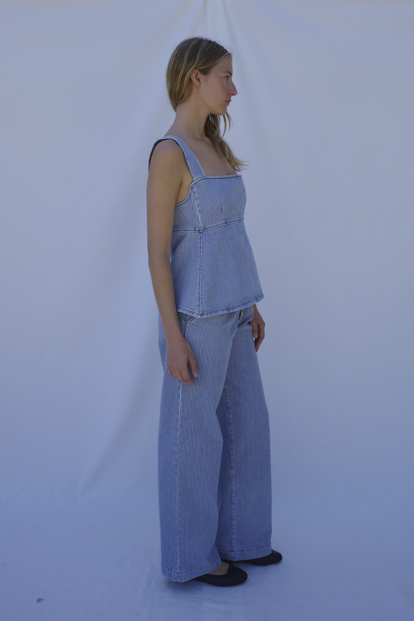 Anna Trouser - Railroad Denim