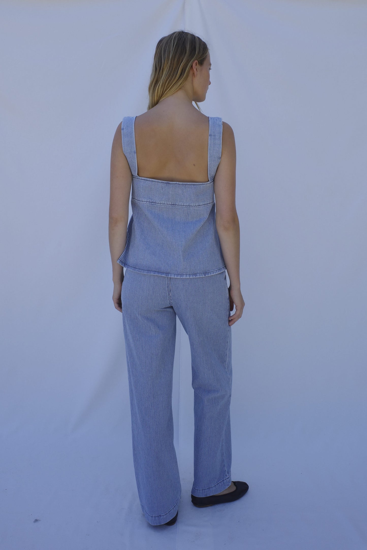 Anna Trouser - Railroad Denim