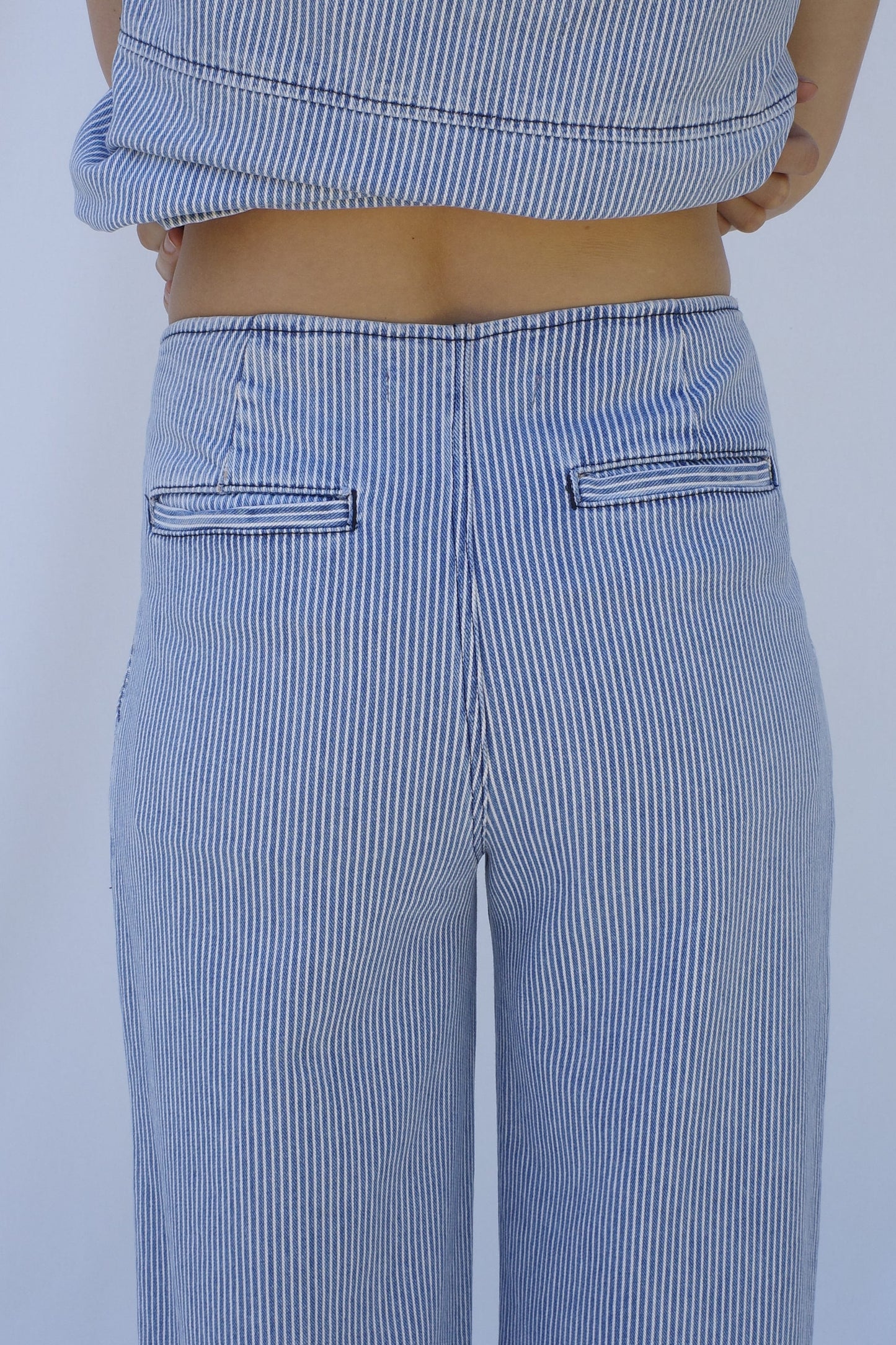 Anna Trouser - Railroad Denim