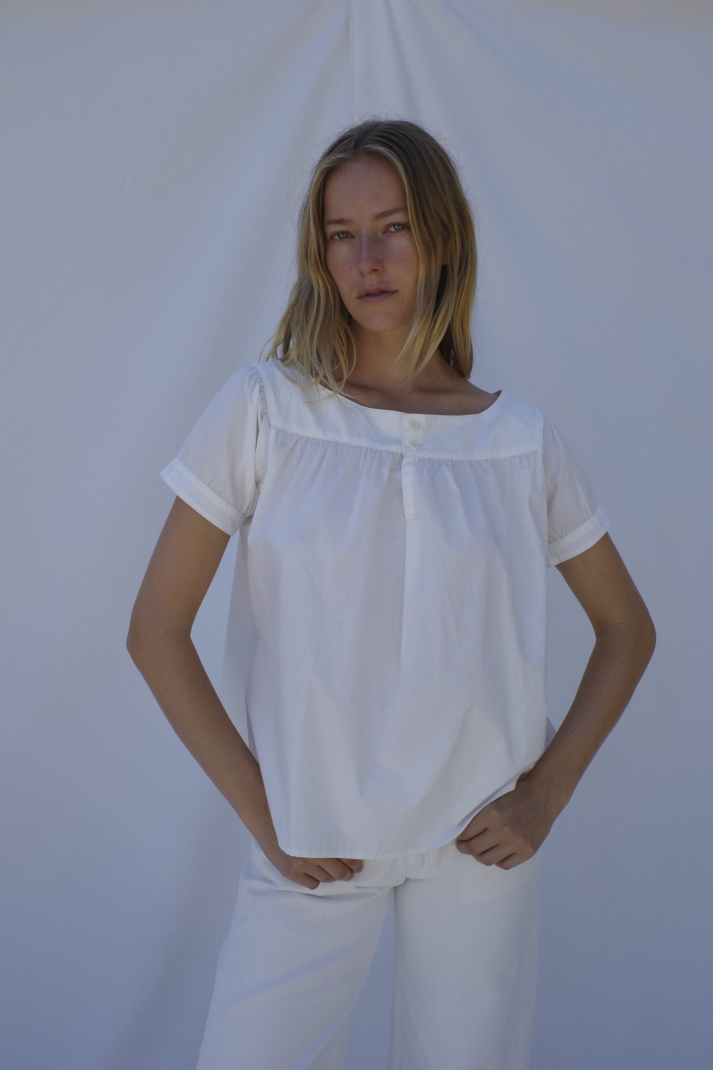 Sonia Blouse - Salt