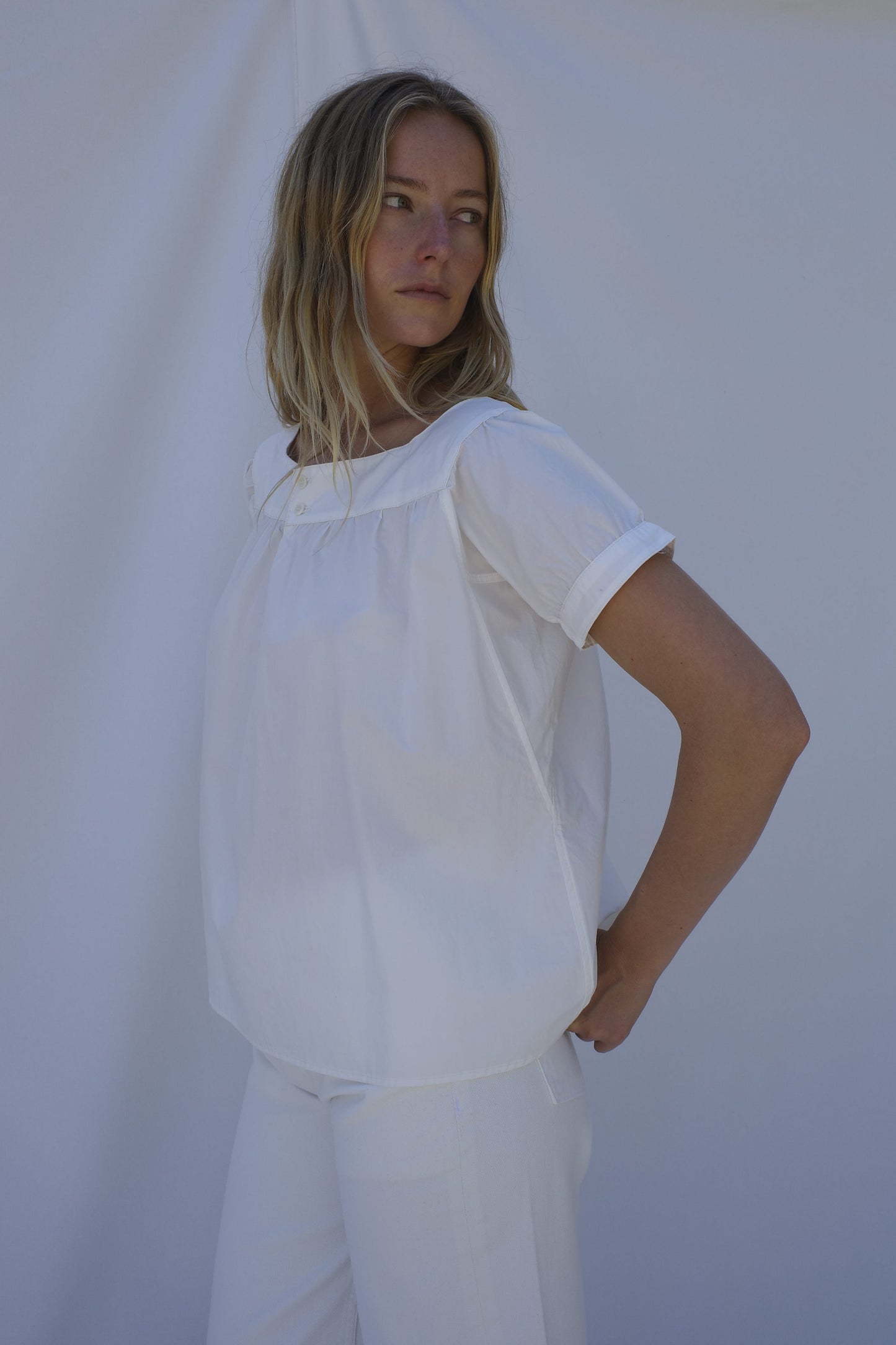Sonia Blouse - Salt