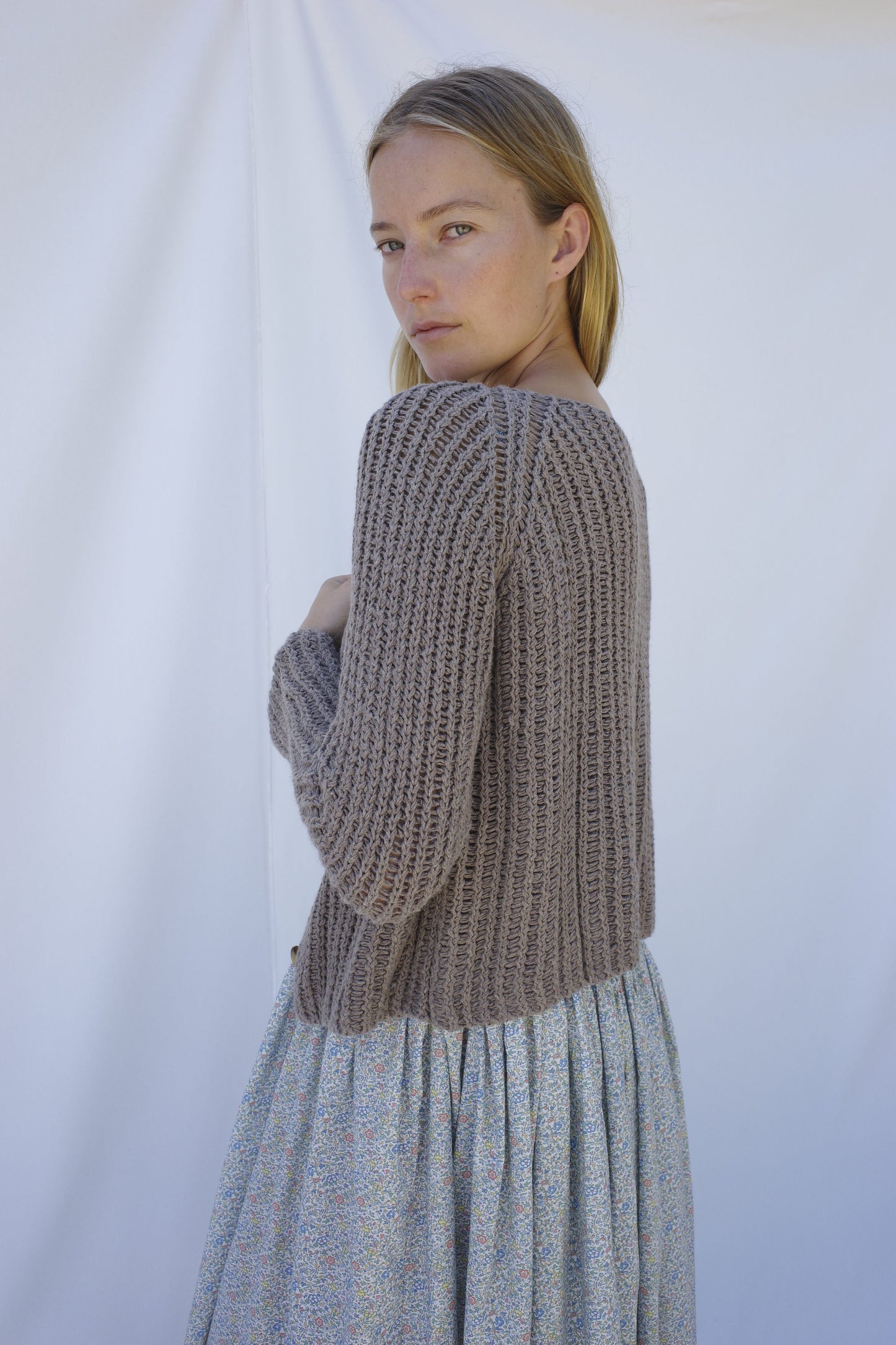 Cleo Cardigan - Stone