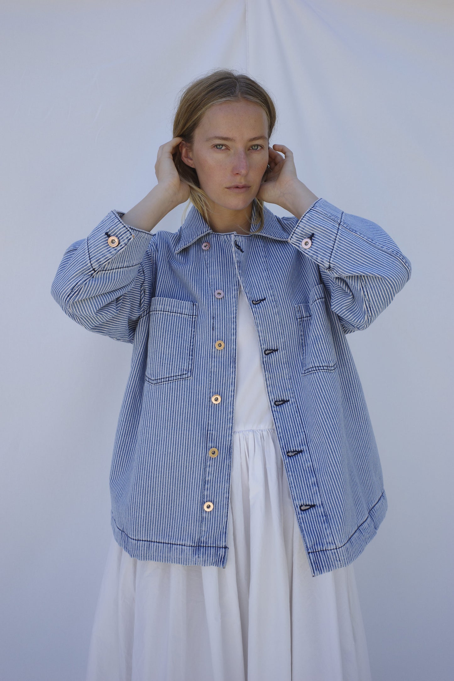 Cedar Swing Jacket - Railroad Denim