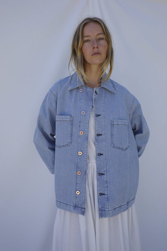 Cedar Swing Jacket - Railroad Denim
