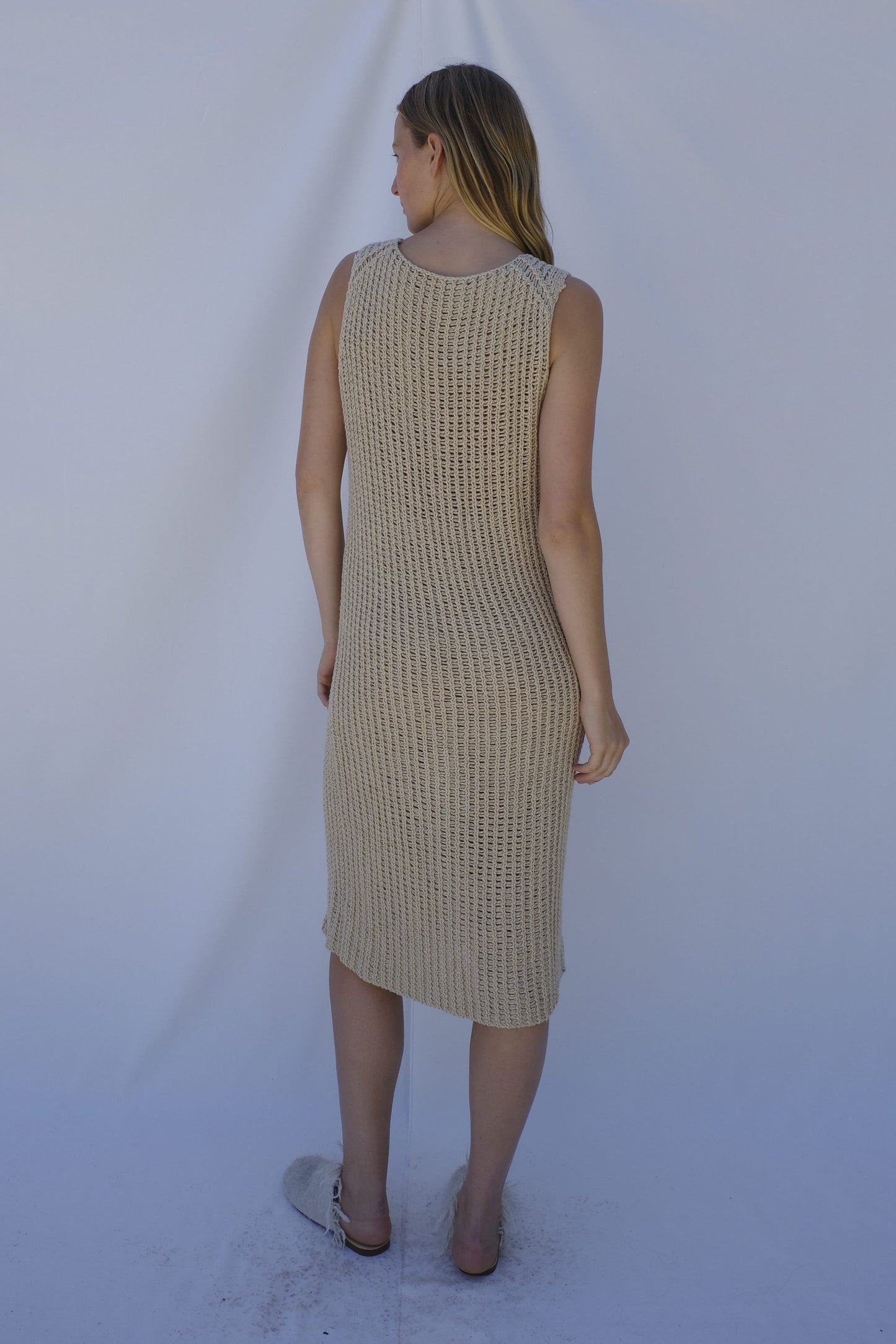 Rae Knit Dress - Sand