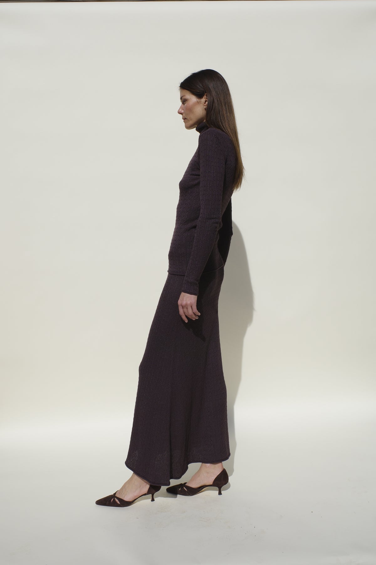 Rose Second Skin Turtleneck - Cocoa