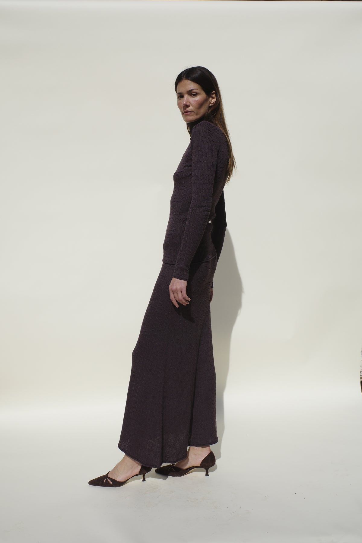 Papier Second Skin Skirt - Cocoa