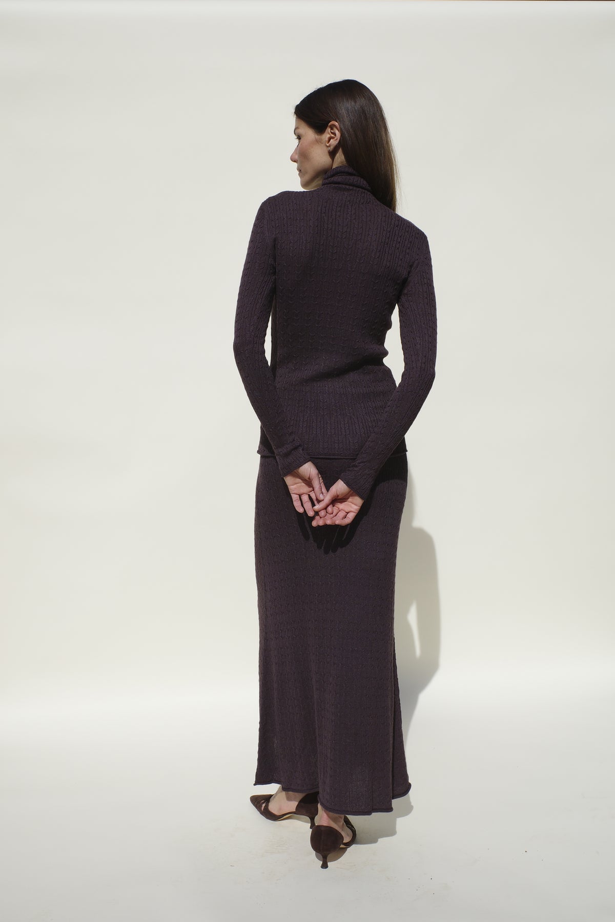 Rose Second Skin Turtleneck - Cocoa