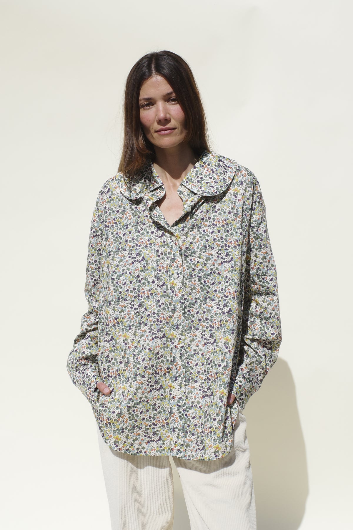 Hollis Oversized Shirt - Wiltshire Floral