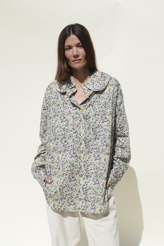 Hollis Oversized Shirt - Wiltshire Floral