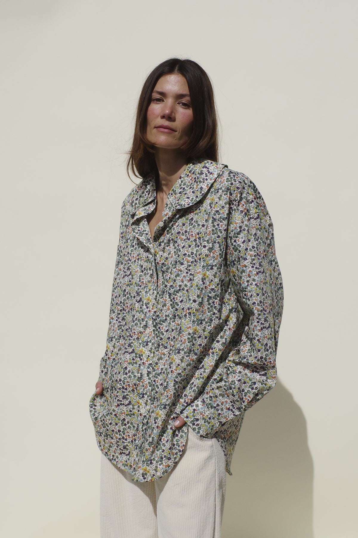 Hollis Oversized Shirt - Wiltshire Floral