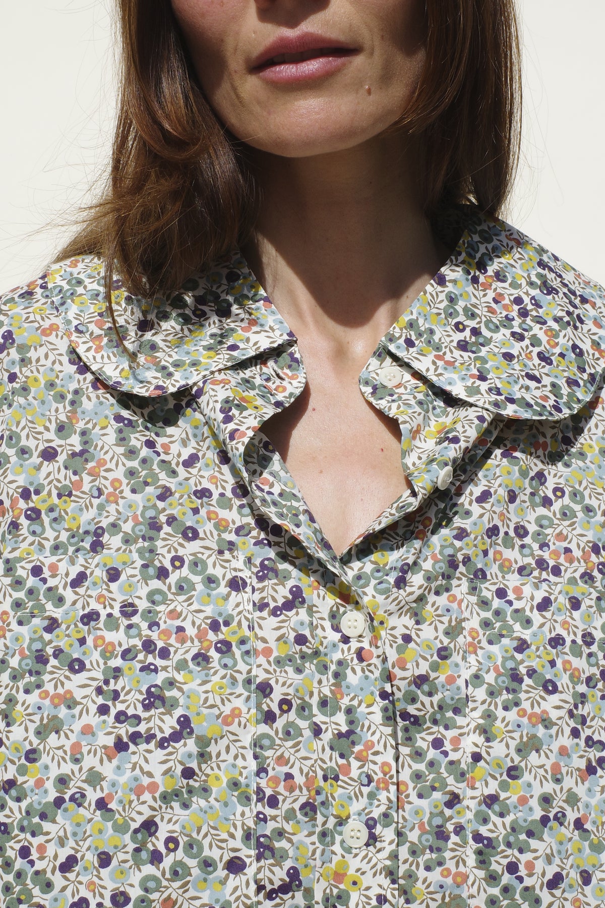 Hollis Oversized Shirt - Wiltshire Floral