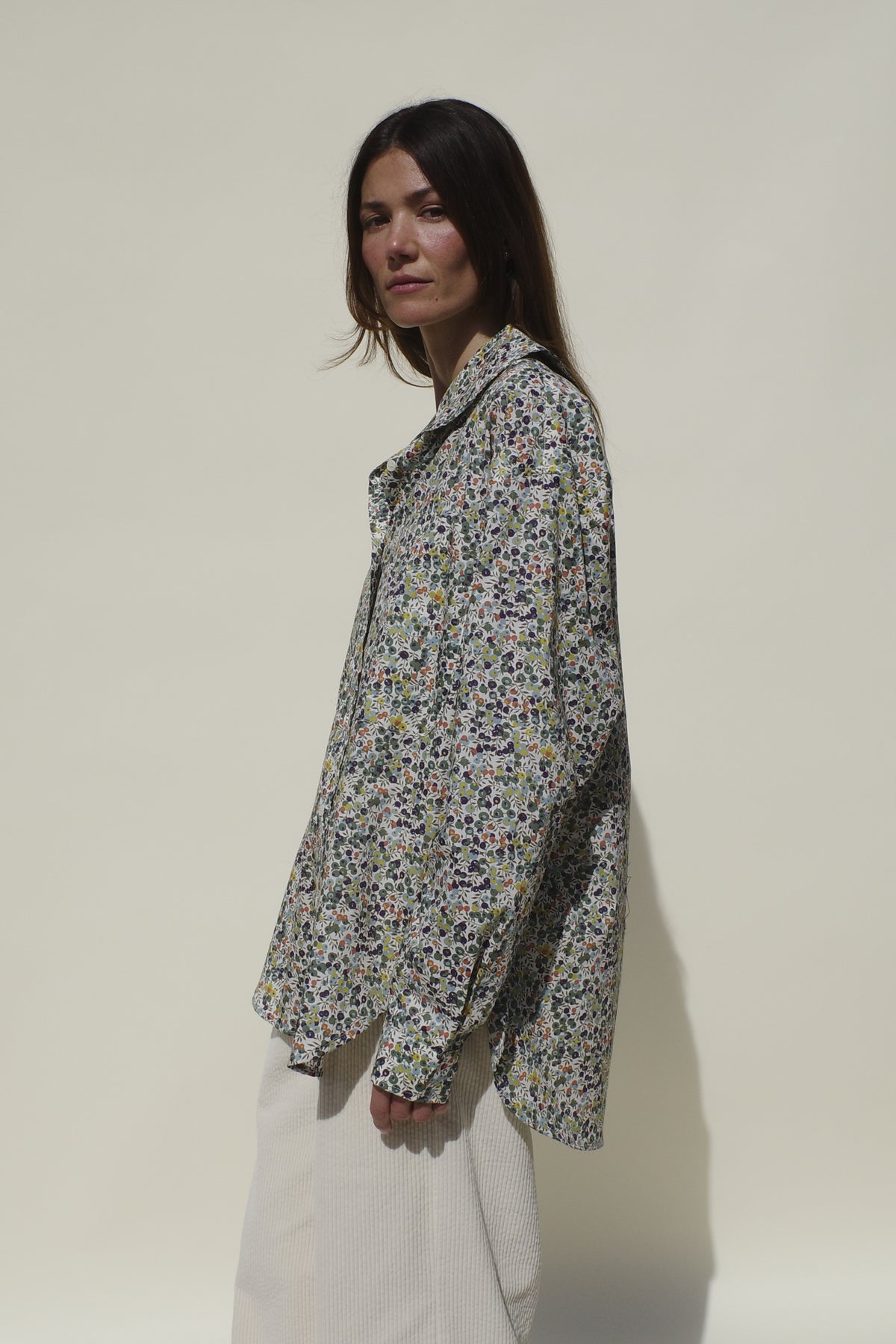 Hollis Oversized Shirt - Wiltshire Floral