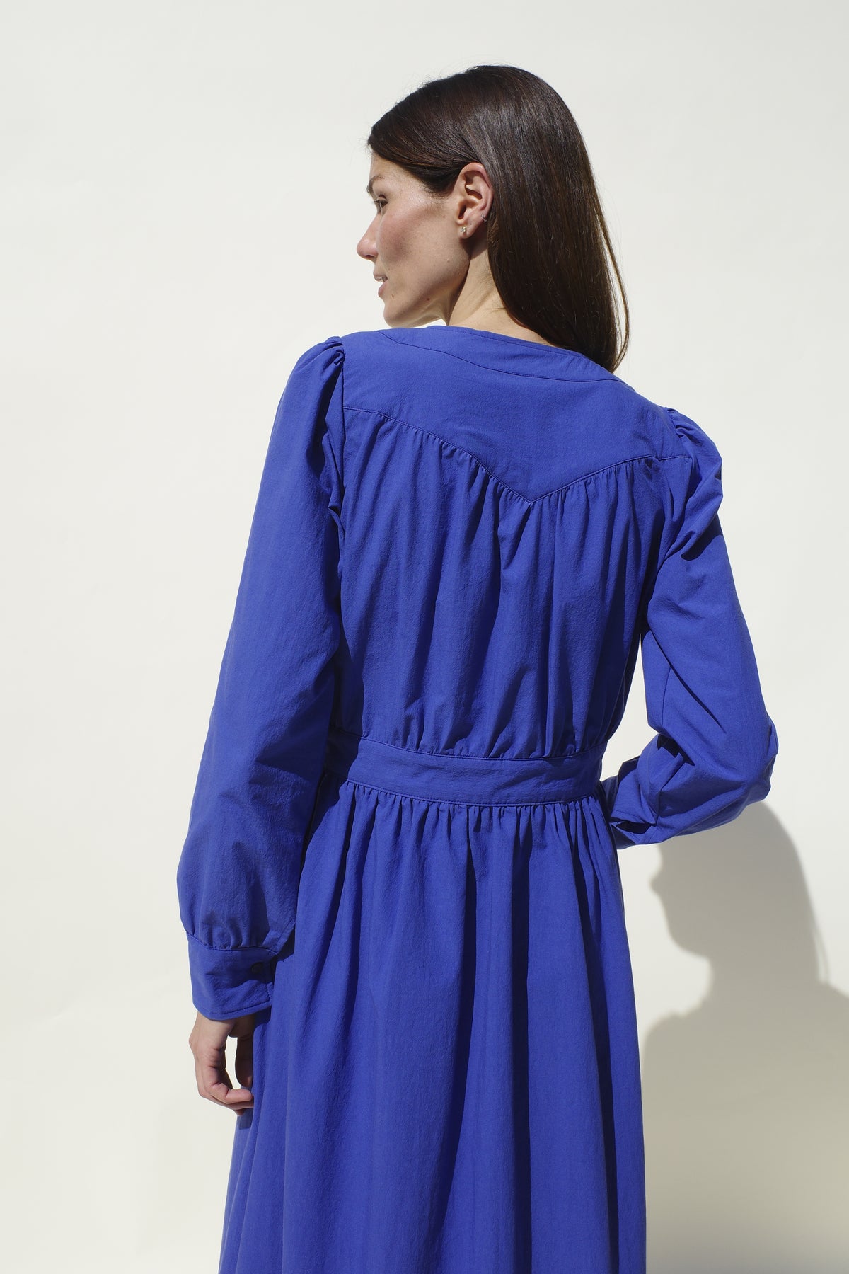 Nida Dress - Cobalt