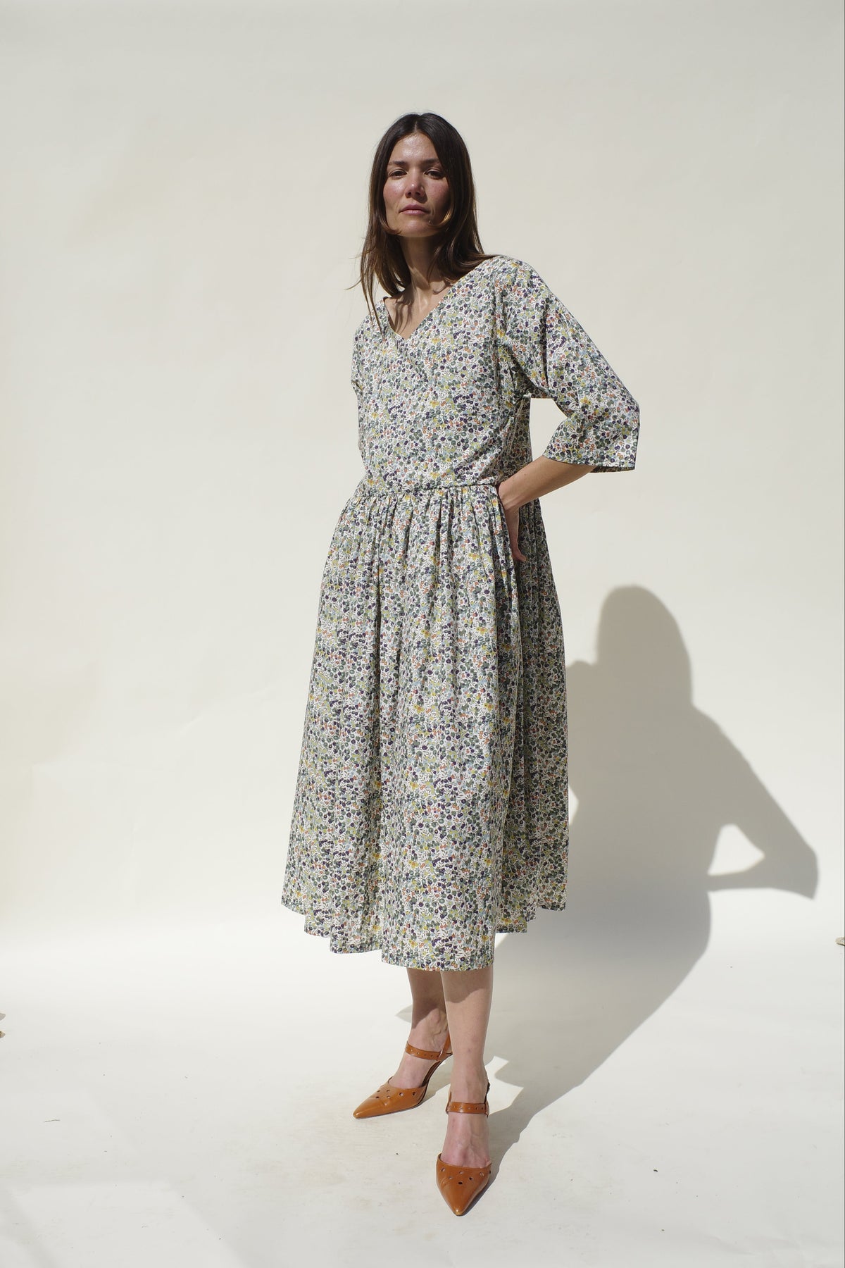 Evie Dress - Wiltshire Floral