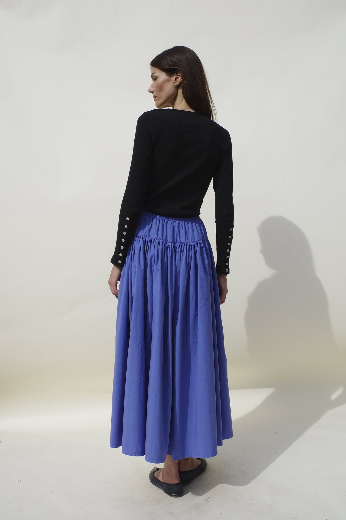 Eyer Skirt - Faded Cobalt