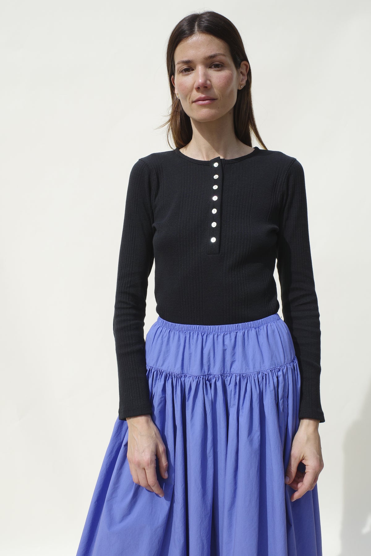 Eyer Skirt - Faded Cobalt