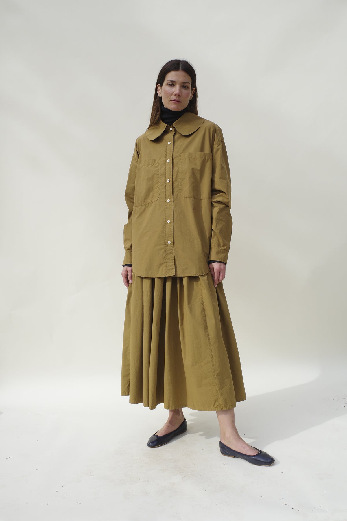 Hollis Oversized Shirt - Tobacco