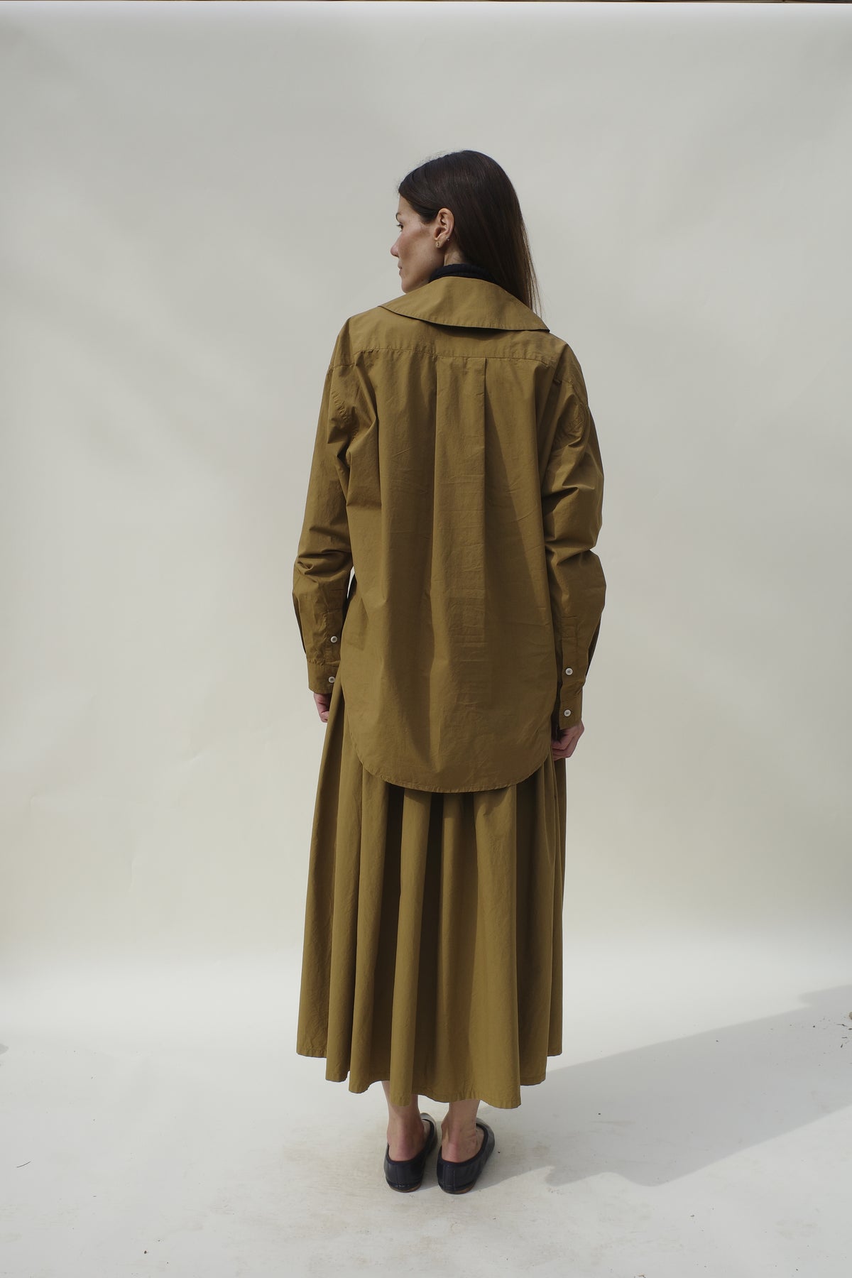Hollis Oversized Shirt - Tobacco