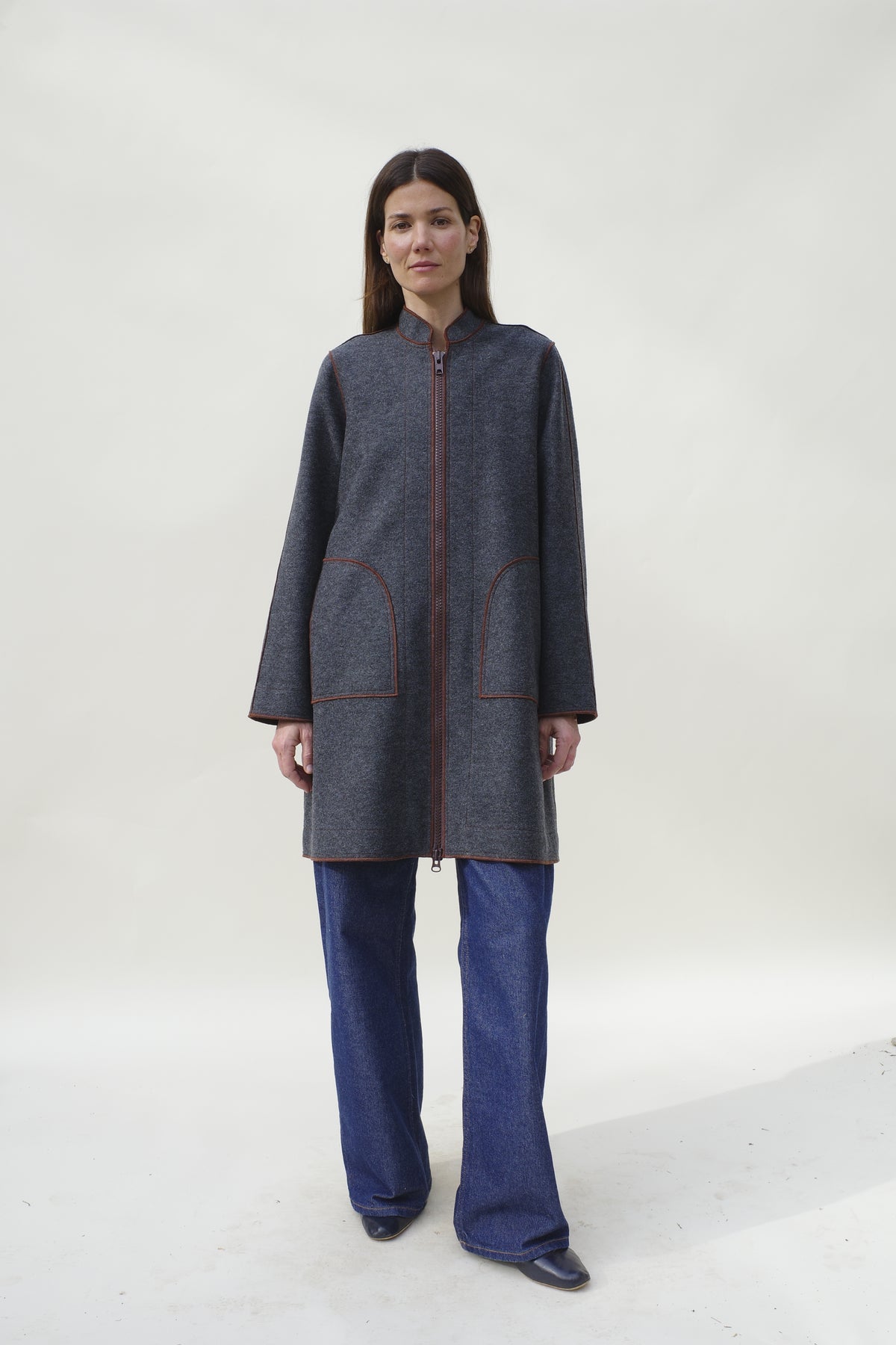 Gertrude Jacket - Charcoal