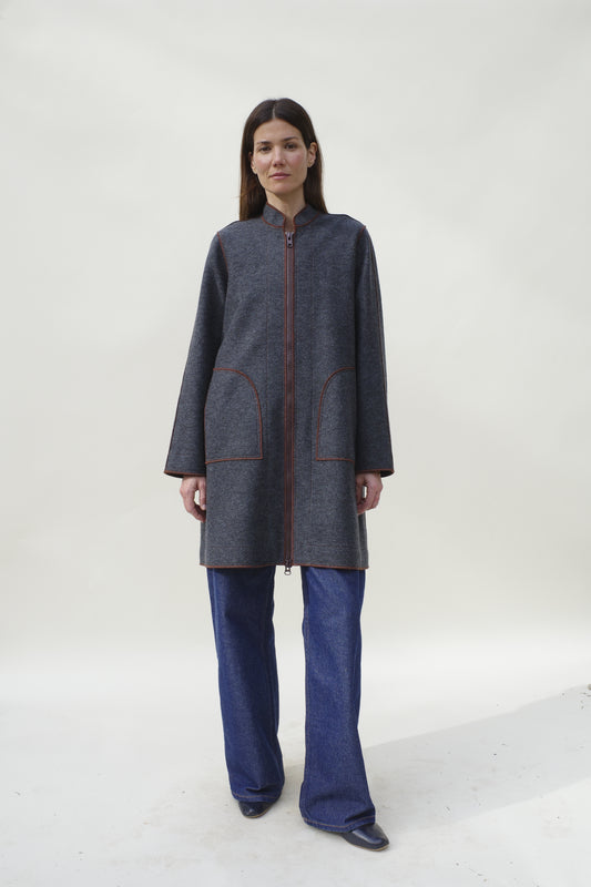 Gertrude Jacket - Charcoal