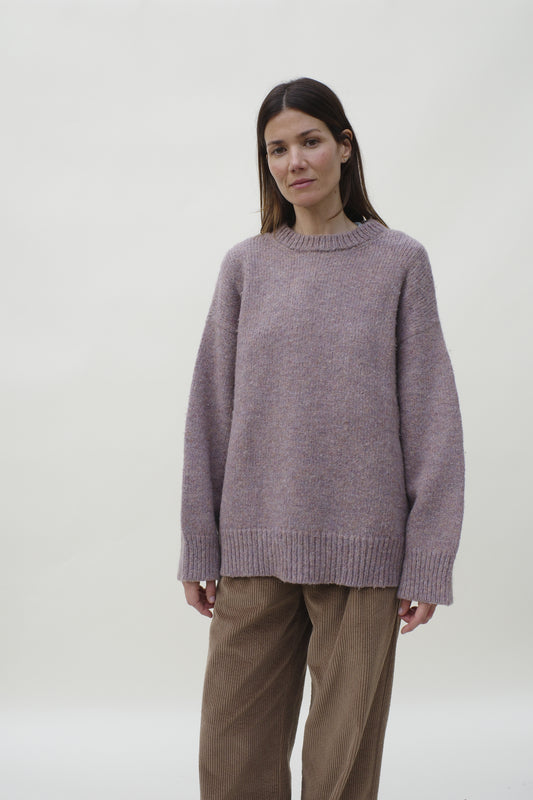 Oslo Boxy Crew - Pale Lilac