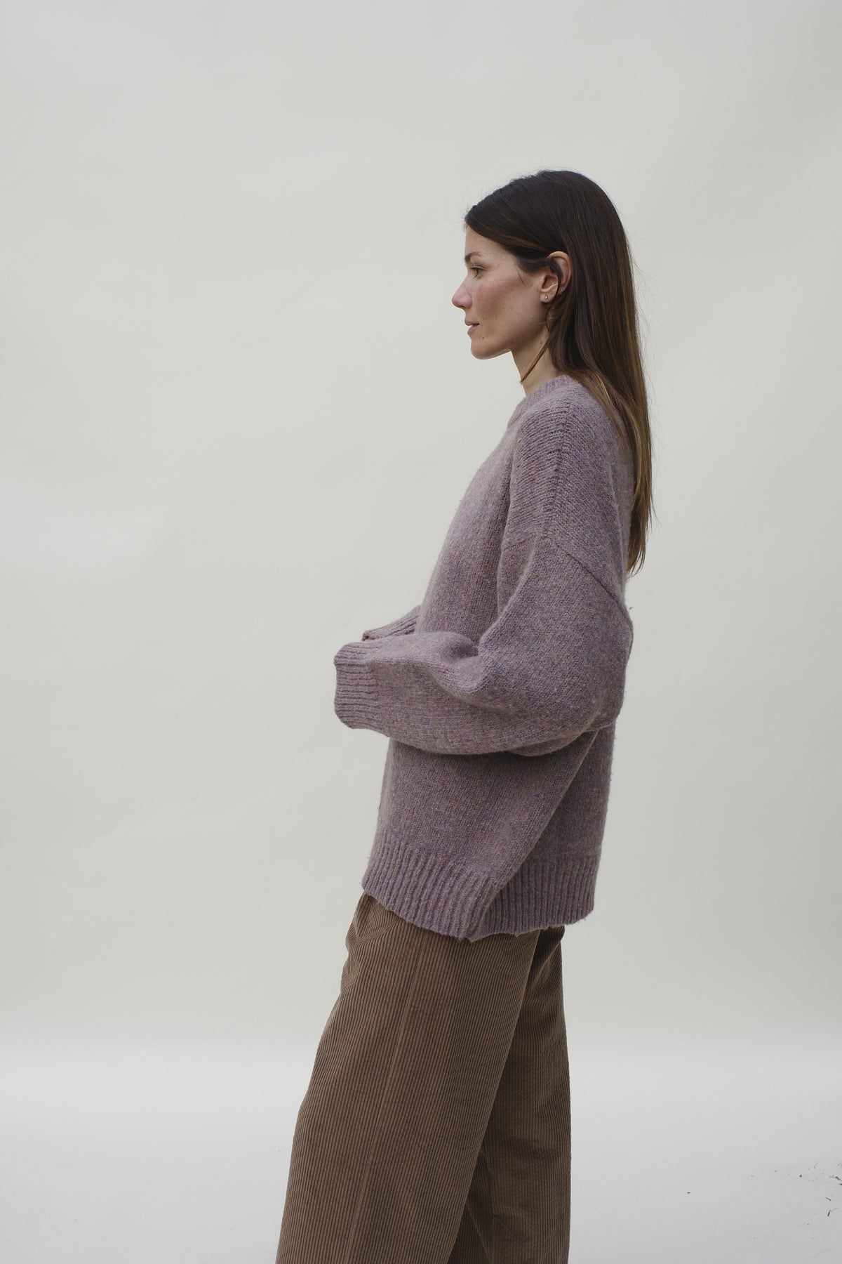 Oslo Boxy Crew - Pale Lilac