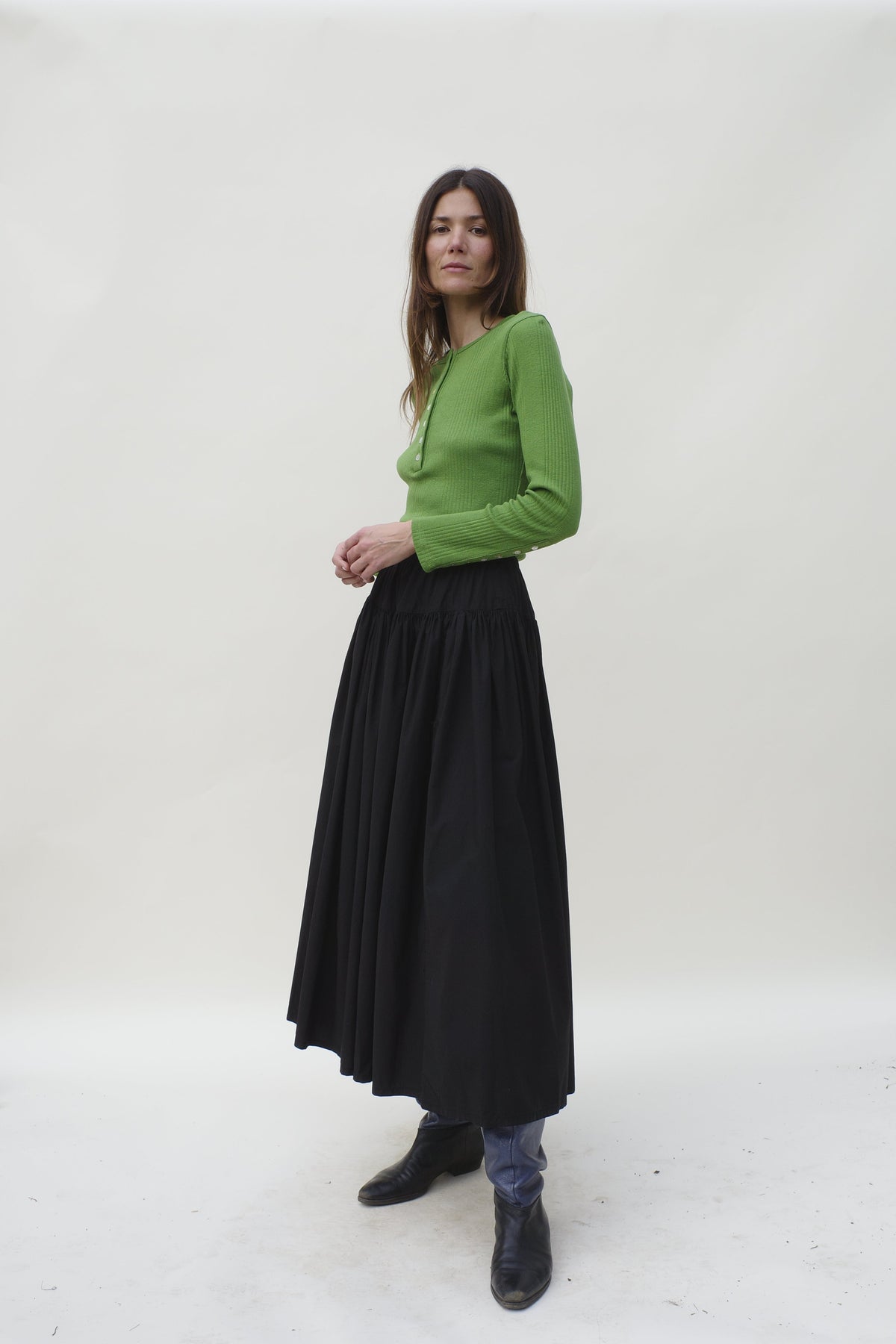 Eyer Skirt - Jet Black