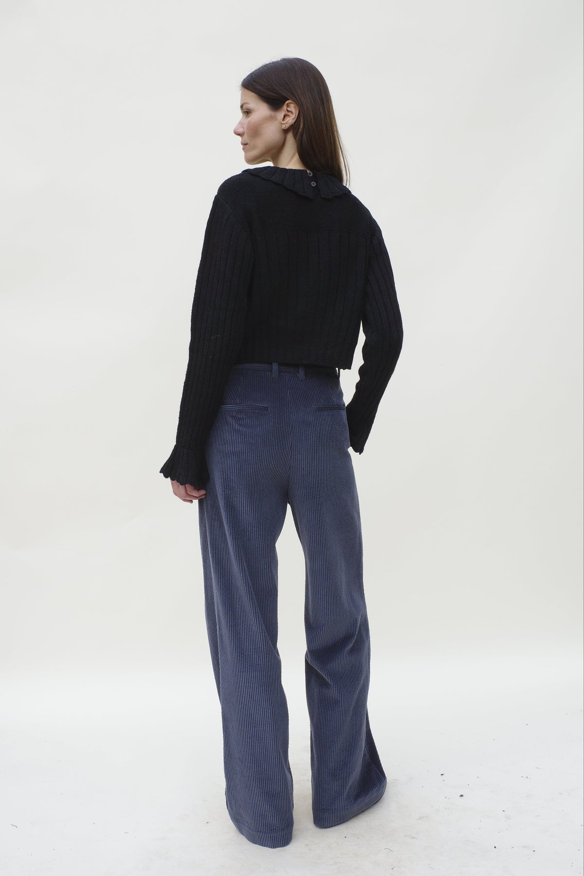 Tati Trouser - Slate Blue