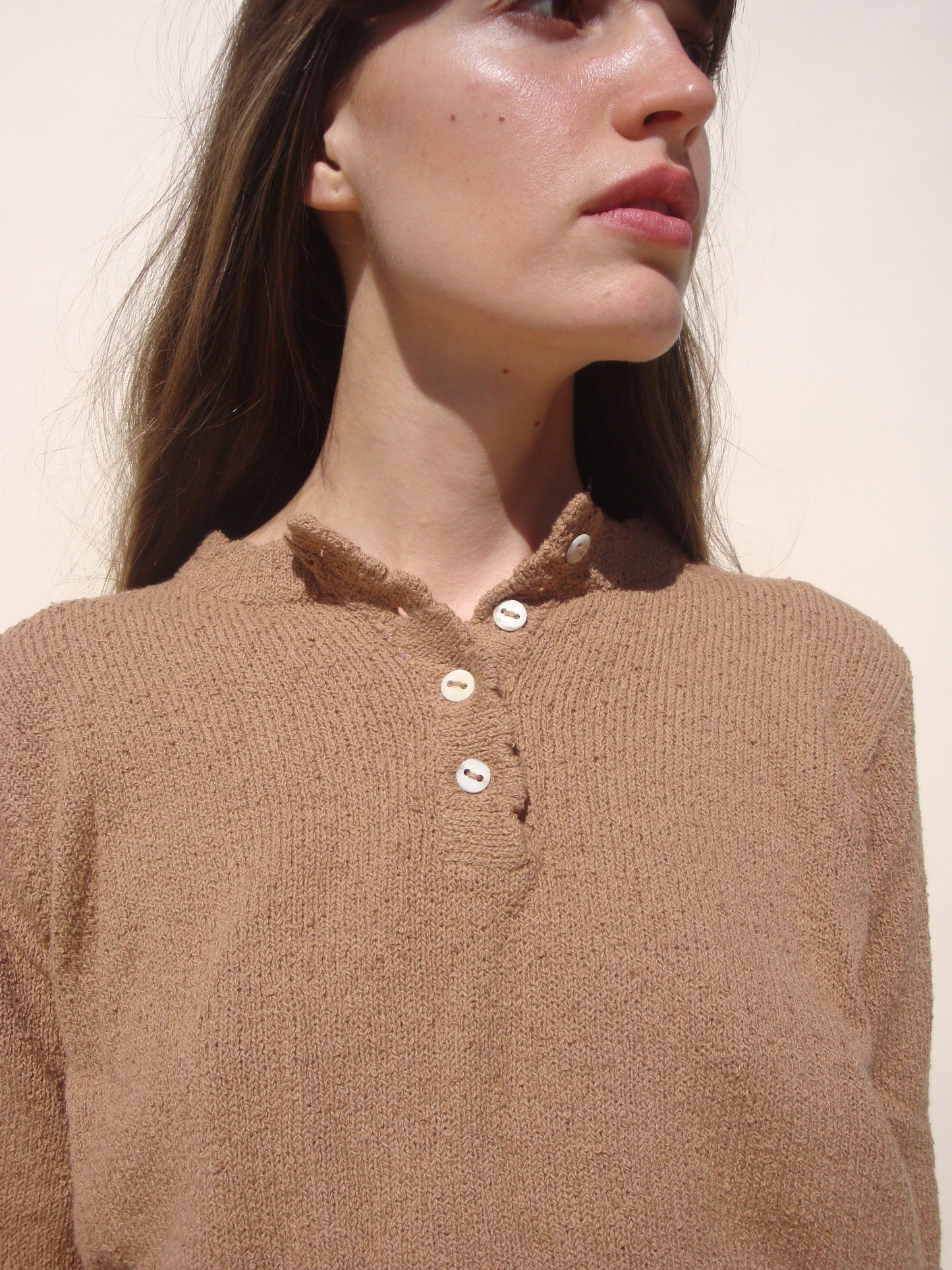 Ski Henley - Camel