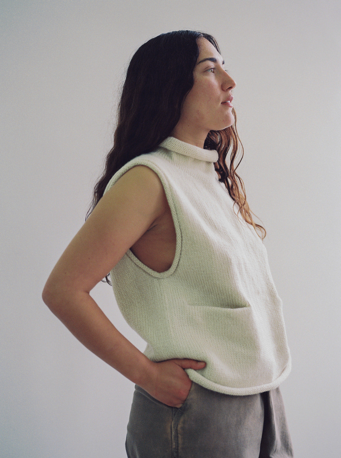 Stowe Vest - Cream